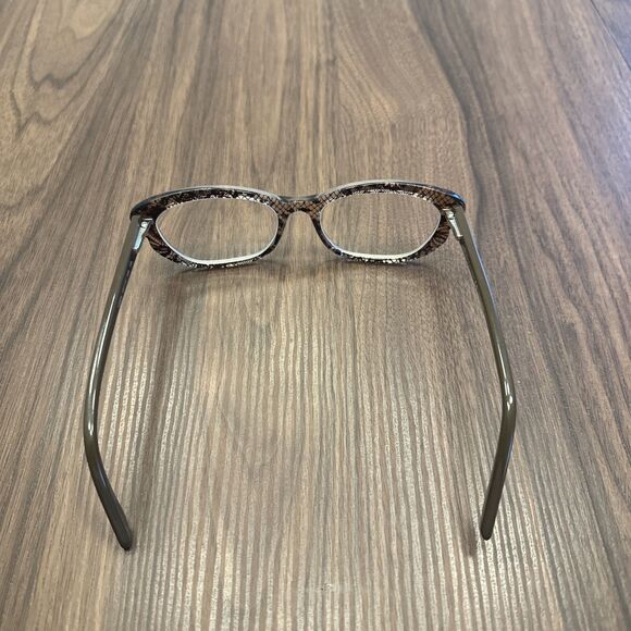 Valentino V2654 Black Pattern Cat Eye Women’s Eyeglass Frames 53-17-135 Italy main image 4
